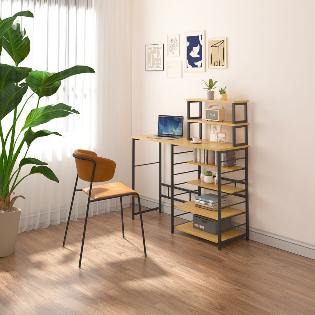 GT-JC-02 Steel wooden table