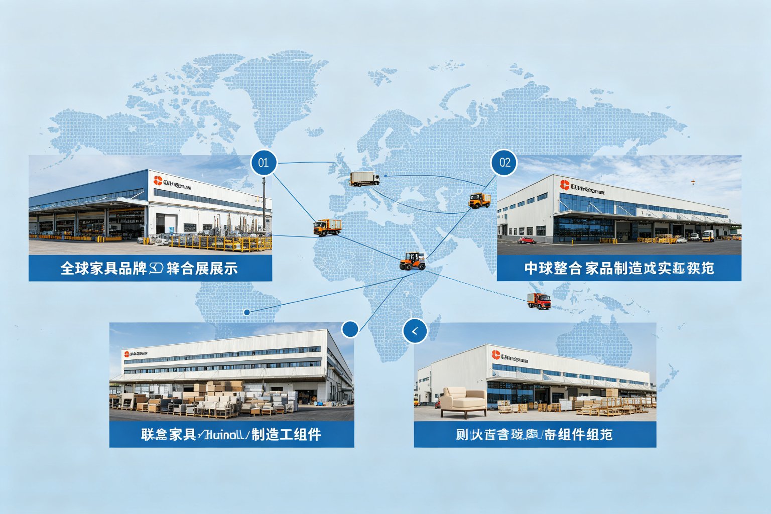 OneNest Furnitech global manufacturing facilities