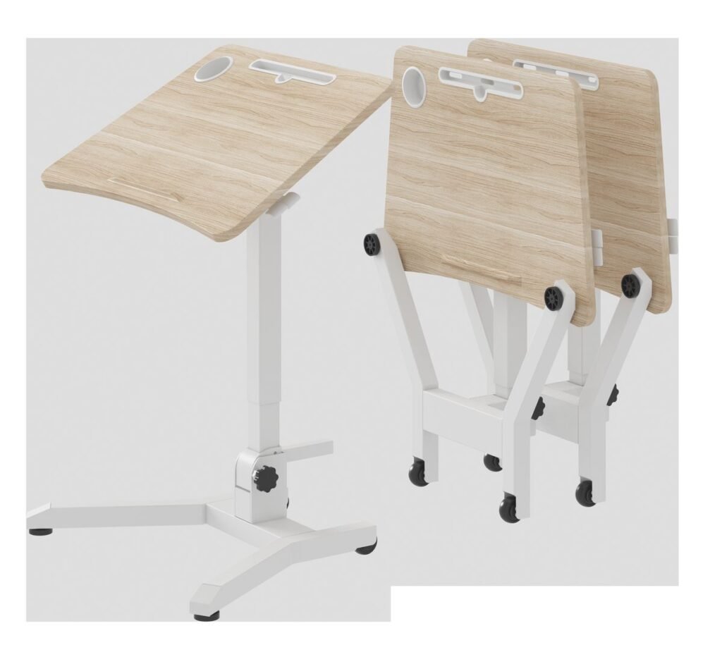 GT-SR50-9F Foldable gas-lift side table with | OneNest Furnitech